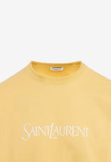 Logo Embroidered Sweatshirt