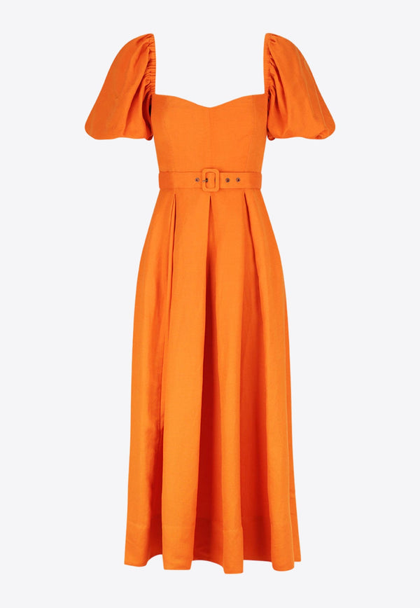 Soller Paneled Midi Dress