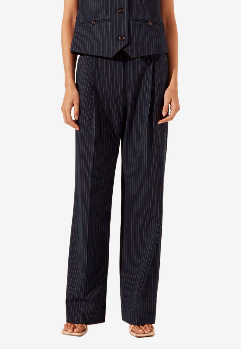 Hayden Pinstriped Tailored Pants