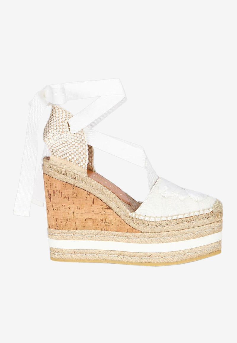 130 Paisley Wedge Espadrilles