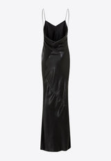 Cowl Back Maxi Dress