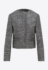 Knitted Fitted Jacket