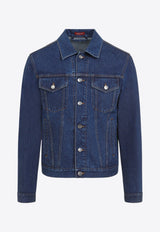 Long-Sleeved Denim Jacket