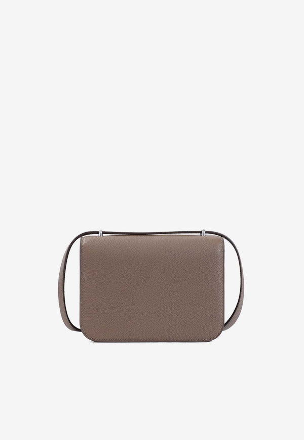 Small Eleanor Pebbled Leather Shoulder Bag