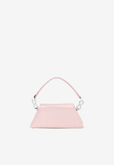 Samantha Double Bow Satin Top Handle Bag