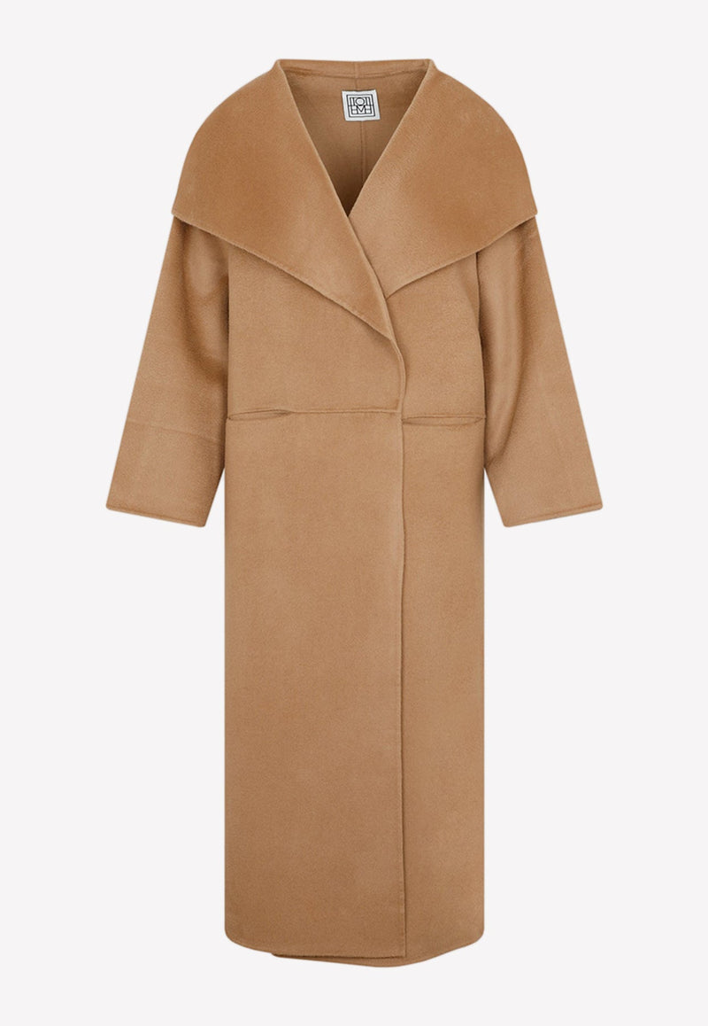 Oversized Signature Wool Cashmere Coat