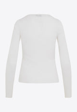 Julian Henley Top in Cashmere and Silk