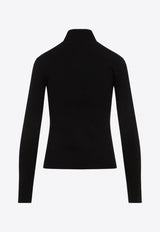 May Turtleneck Sweater in Wool and Cashmere