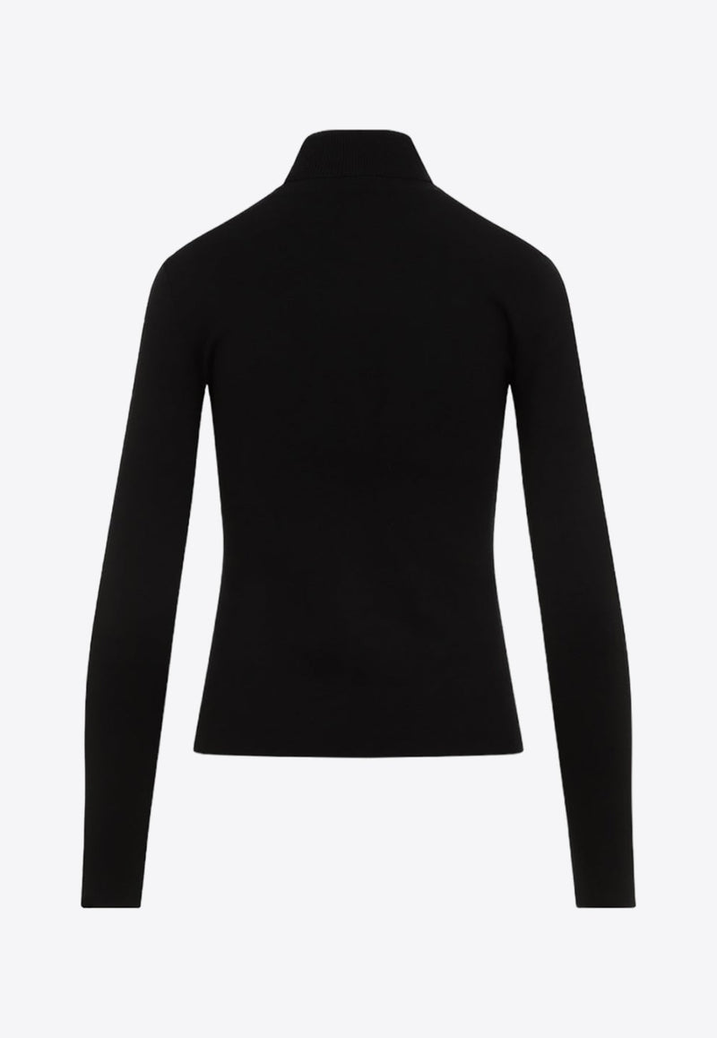 May Turtleneck Sweater in Wool and Cashmere