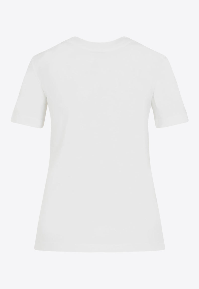 Crystal Logo Short-Sleeved T-shirt