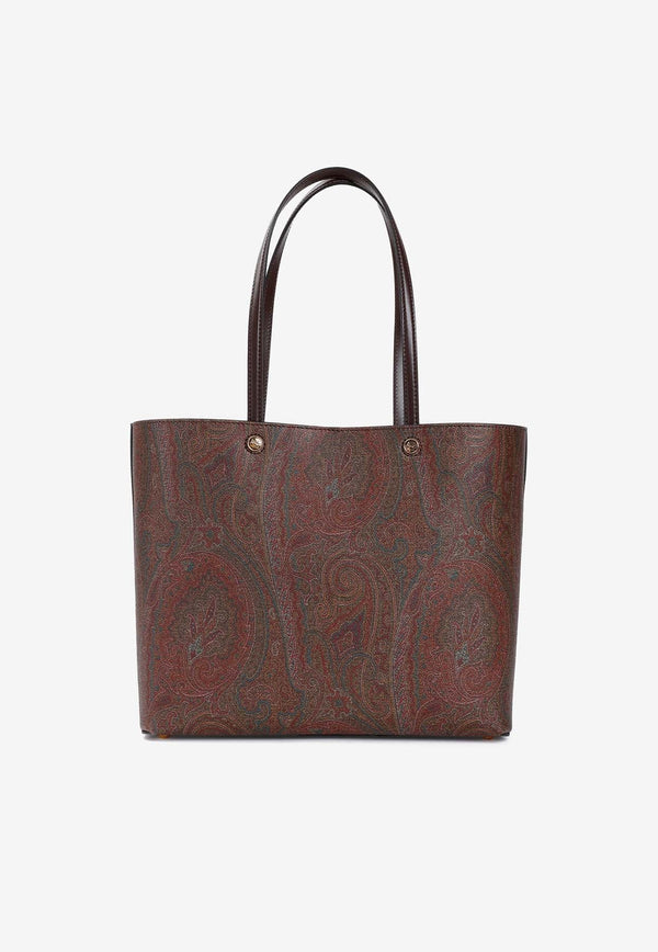 Large Paisley Jacquard Tote Bag