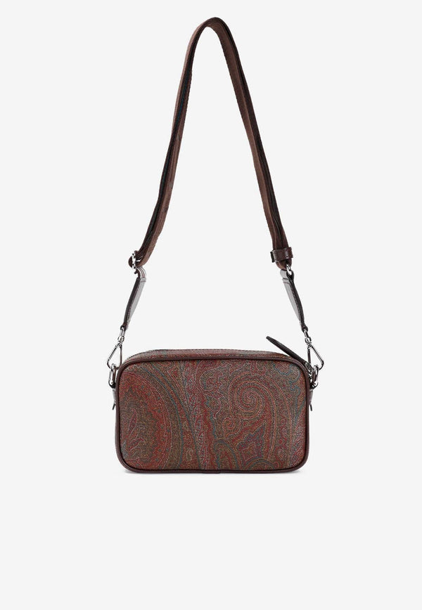 Mini Paisley Jacquard Crossbody Bag