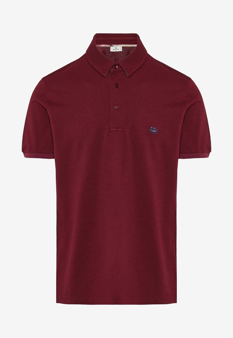 Logo Embroidered Polo T-shirt