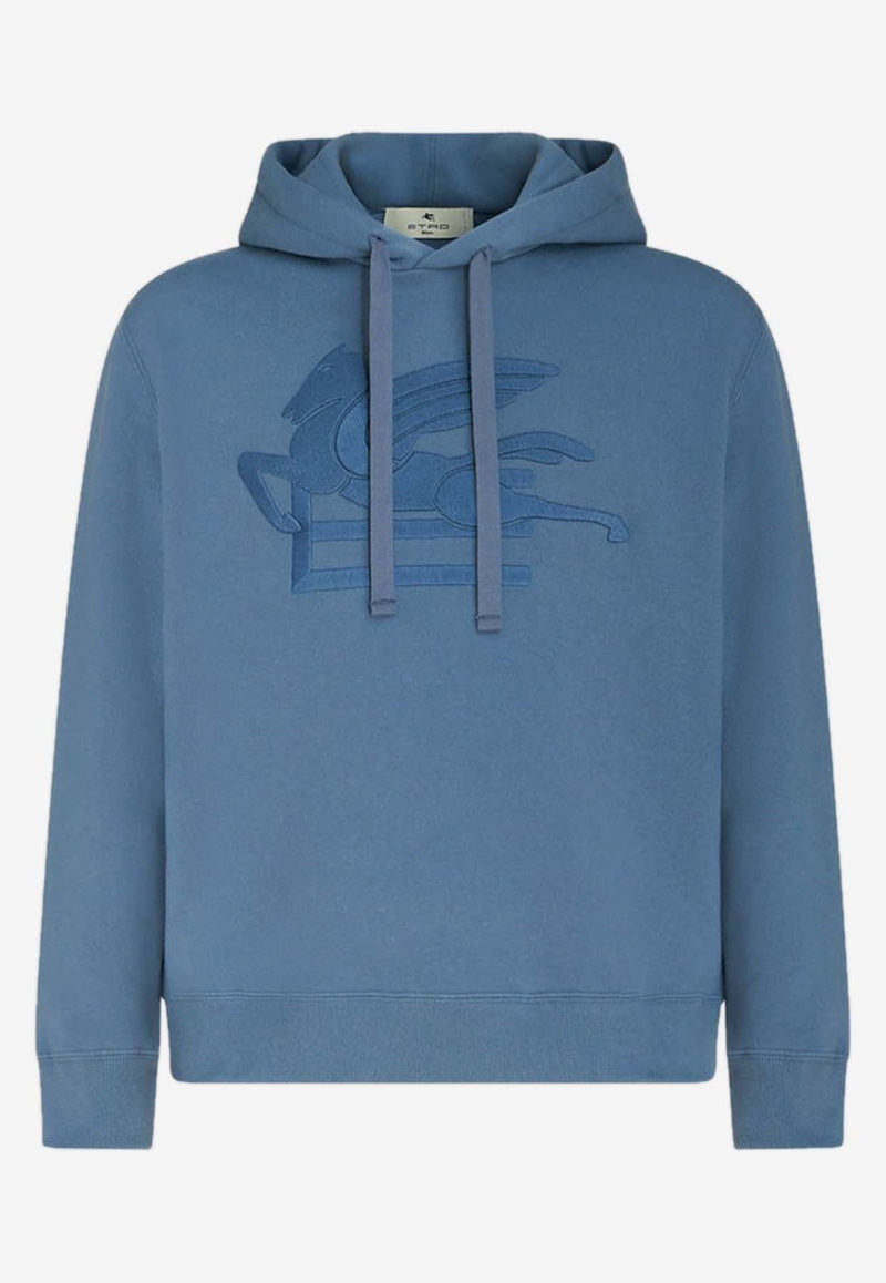 Logo Embroidered Hooded Sweatshirt