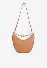 Medium VLogo Moon Leather Hobo Bag