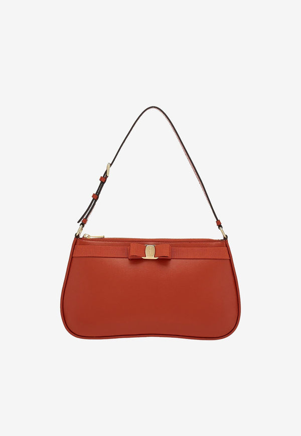 Vara Bow Leather Shoulder Bag