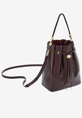 Medium Leather Bucket Bag