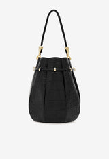 Small Leather Bucket Bag