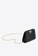 Mini Diana Leather Clutch Bag