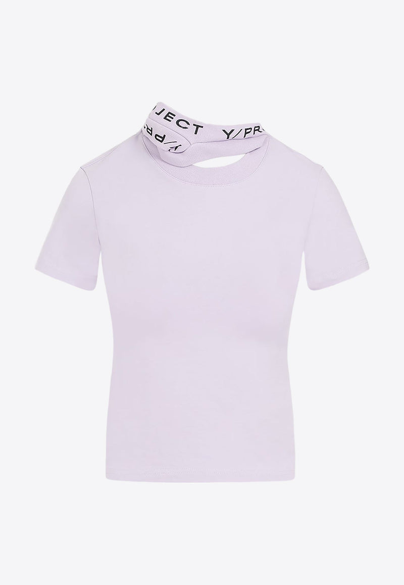 Triple Collar Short-Sleeved T-shirt