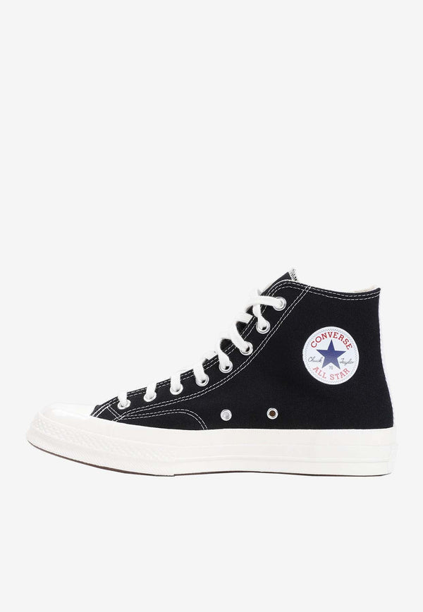 X Converse Canvas High-Top Sneakers