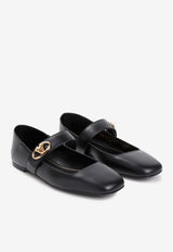 VLogo Locker Mary-Jane Ballet Flats