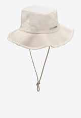 Le Bob Distressed Logo Bucket Hat