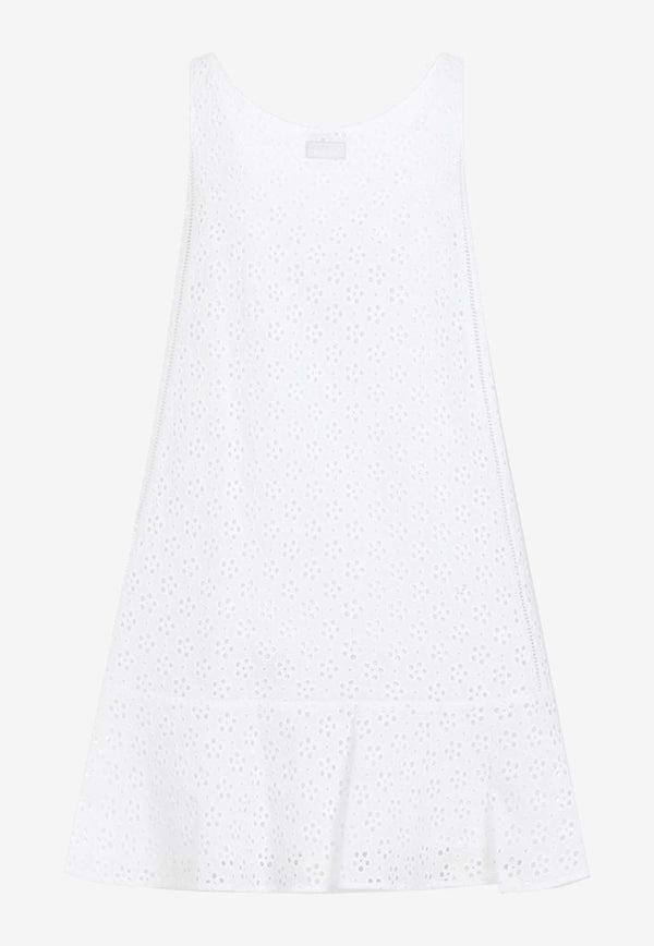 Broderie Anglaise Mini Dress