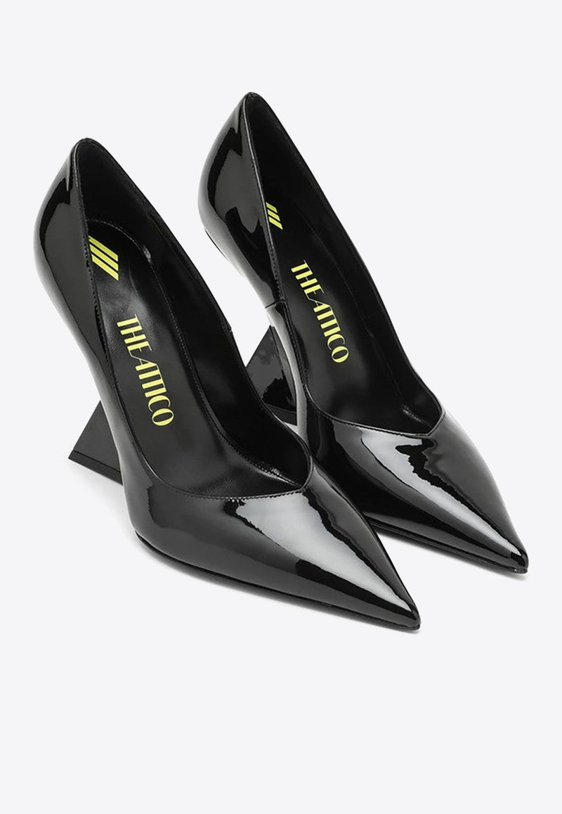 Cheope 105 Patent Leather Wedge Pumps