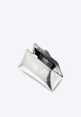 8.30PM Oversized Clutch Bag in Laminated Leather