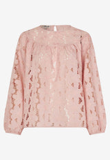 Mag Sheer Lace Blouse