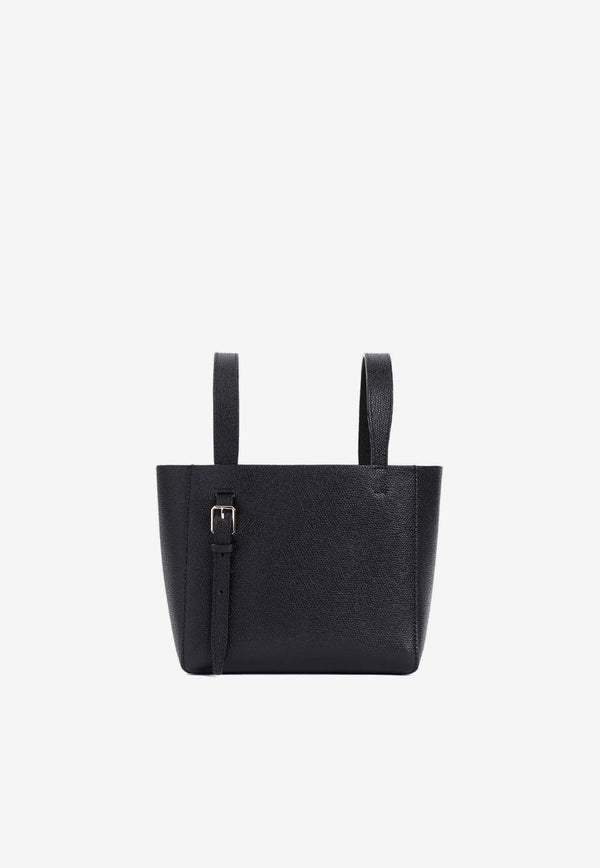 Micro Soft Leather Bucket Bag