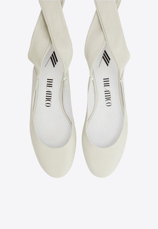 Cloe Nappa Leather Ballet Flats