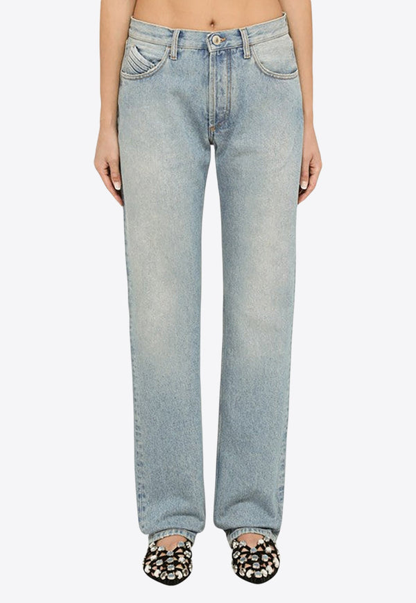 Basic Straight-Leg Jeans