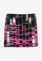 Rue Sequined Mini Skirt