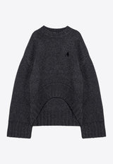 Ribbed Wool and Cashmere Sweater