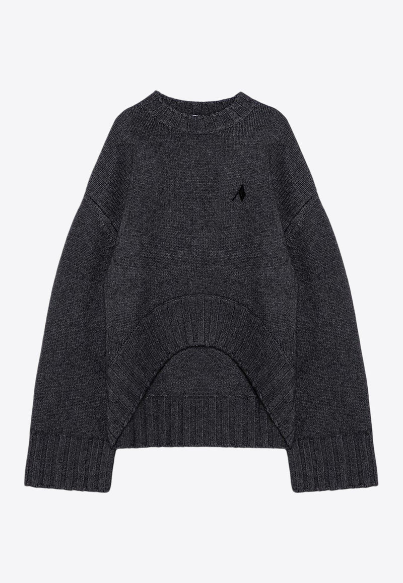 Ribbed Wool and Cashmere Sweater