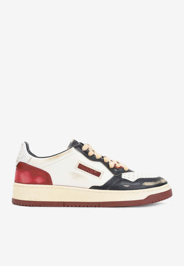 Super Vintage Low-Top Sneakers in Leather