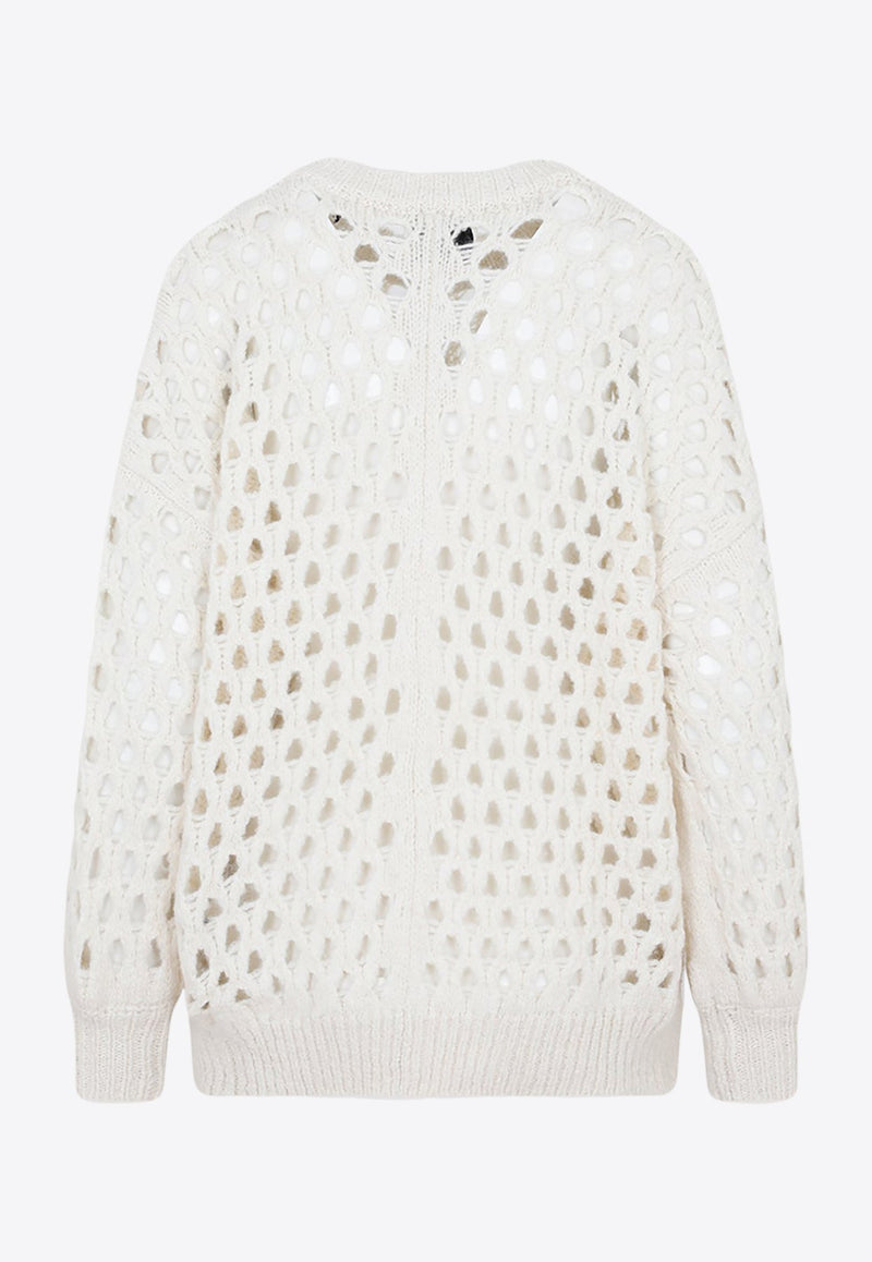 Tane Openwork Knit Sweater