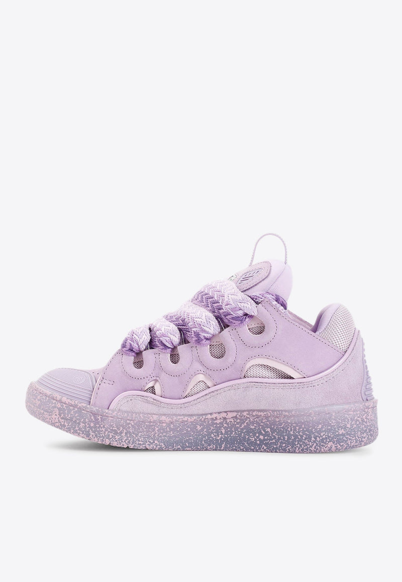 Curb Speckled Low-Top Sneakers