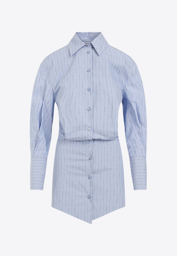 Silvye Mini Striped Shirt Dress