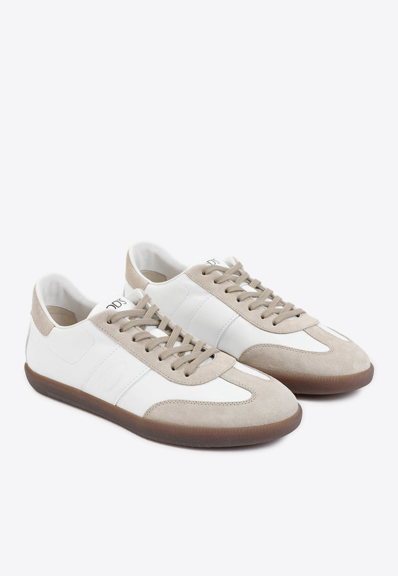 Low-Top Leather Sneakers