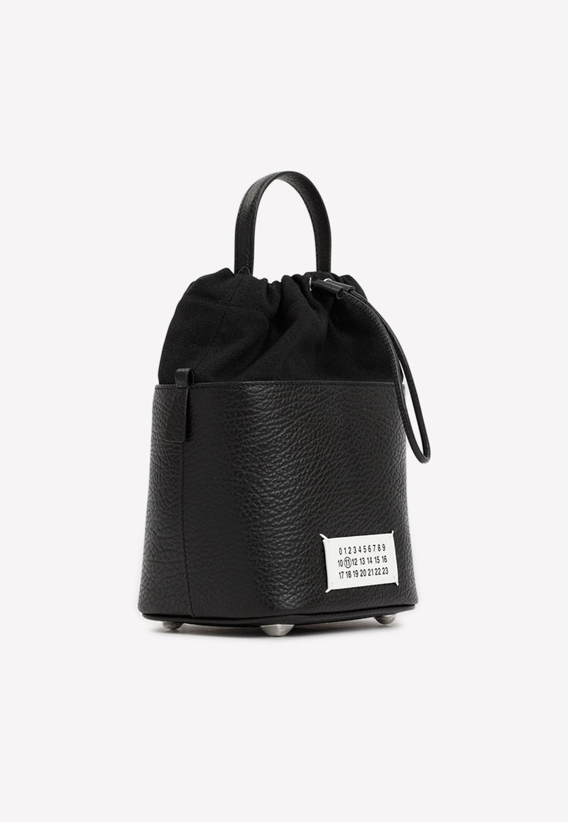 5AC Drawstring Bucket Bag in Calf Leather