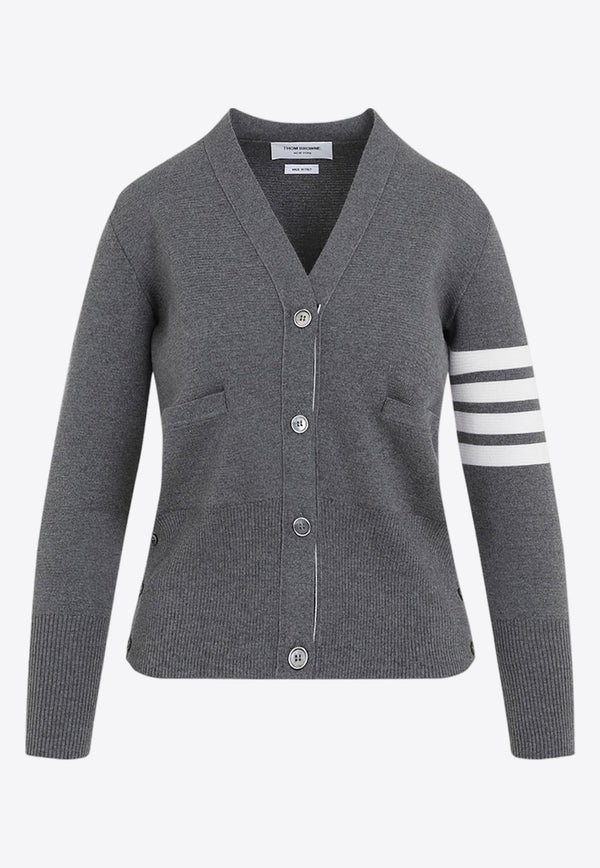 4 Bar Wool Cardigan