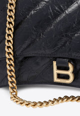 Medium Crush Chain Shoulder Bag