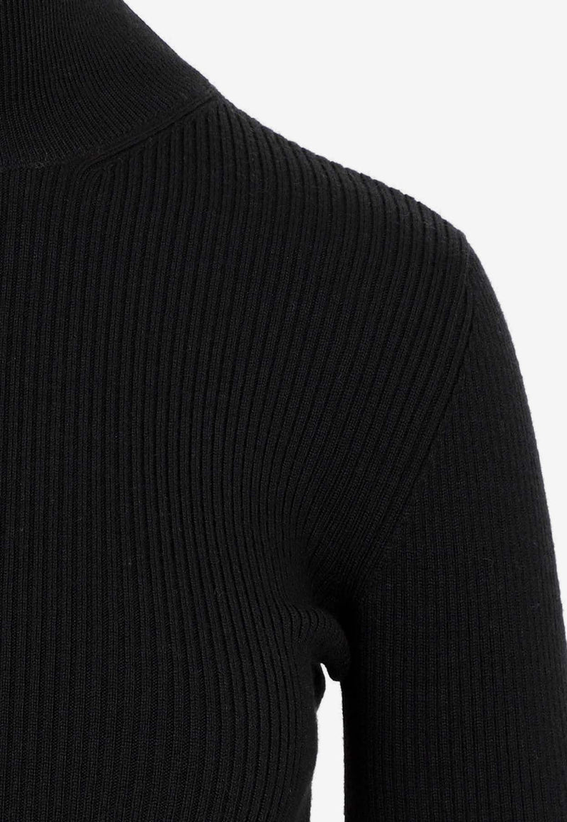 Rib-Knit Sweater