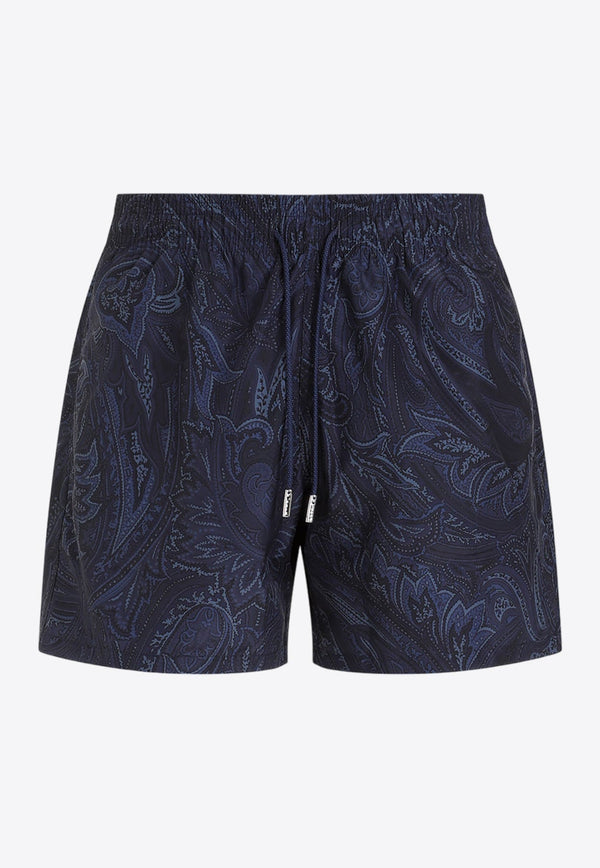 Paisley Print Swim Shorts