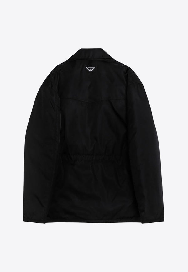 Triangle Logo Shirt Jacket