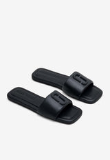 J Marc Leather Slides