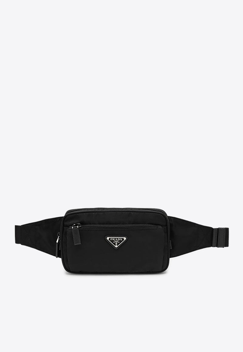 Triangle Logo Nylon Belt Bag